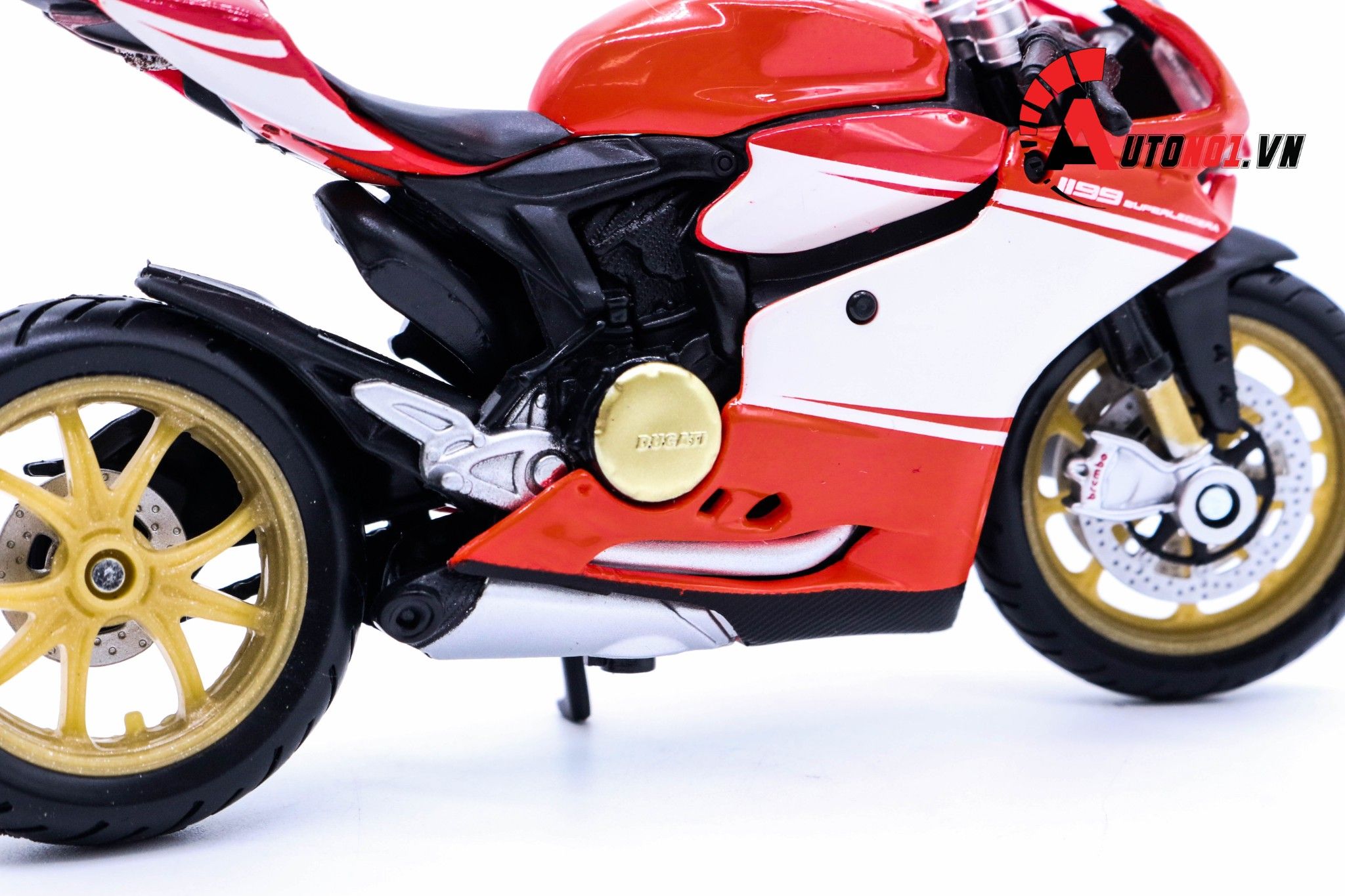  Mô hình xe mô tô Ducati 1199 Superleggera 2014 1:18 Maisto 1017 