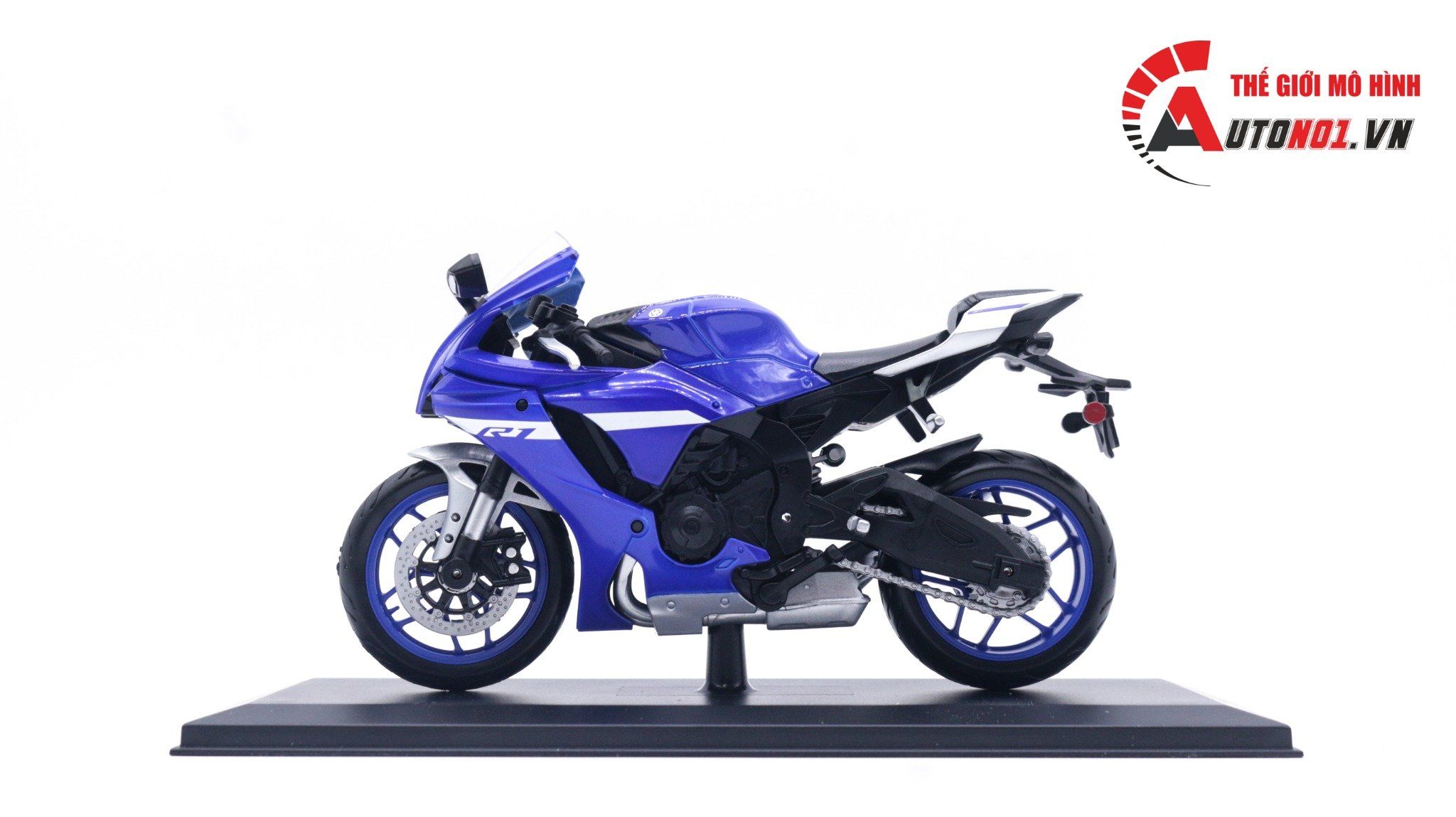 Mô hình xe mô tô Yamaha YZF-R1 2021 1:12 Maisto 8122