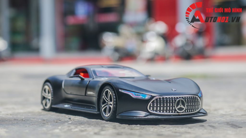 Mô hình xe Mercedes-Benz AMG Vision GT full open - có đèn - âm thanh tỉ lệ 1:24 Alloy Model OT534