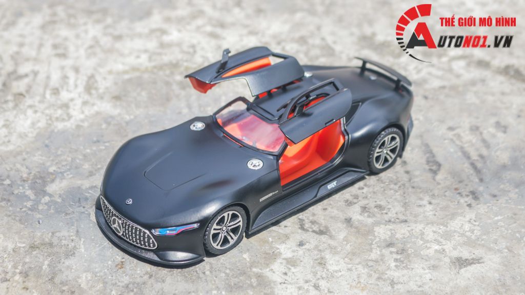 Mô hình xe Mercedes-Benz AMG Vision GT full open - có đèn - âm thanh tỉ lệ 1:24 Alloy Model OT534