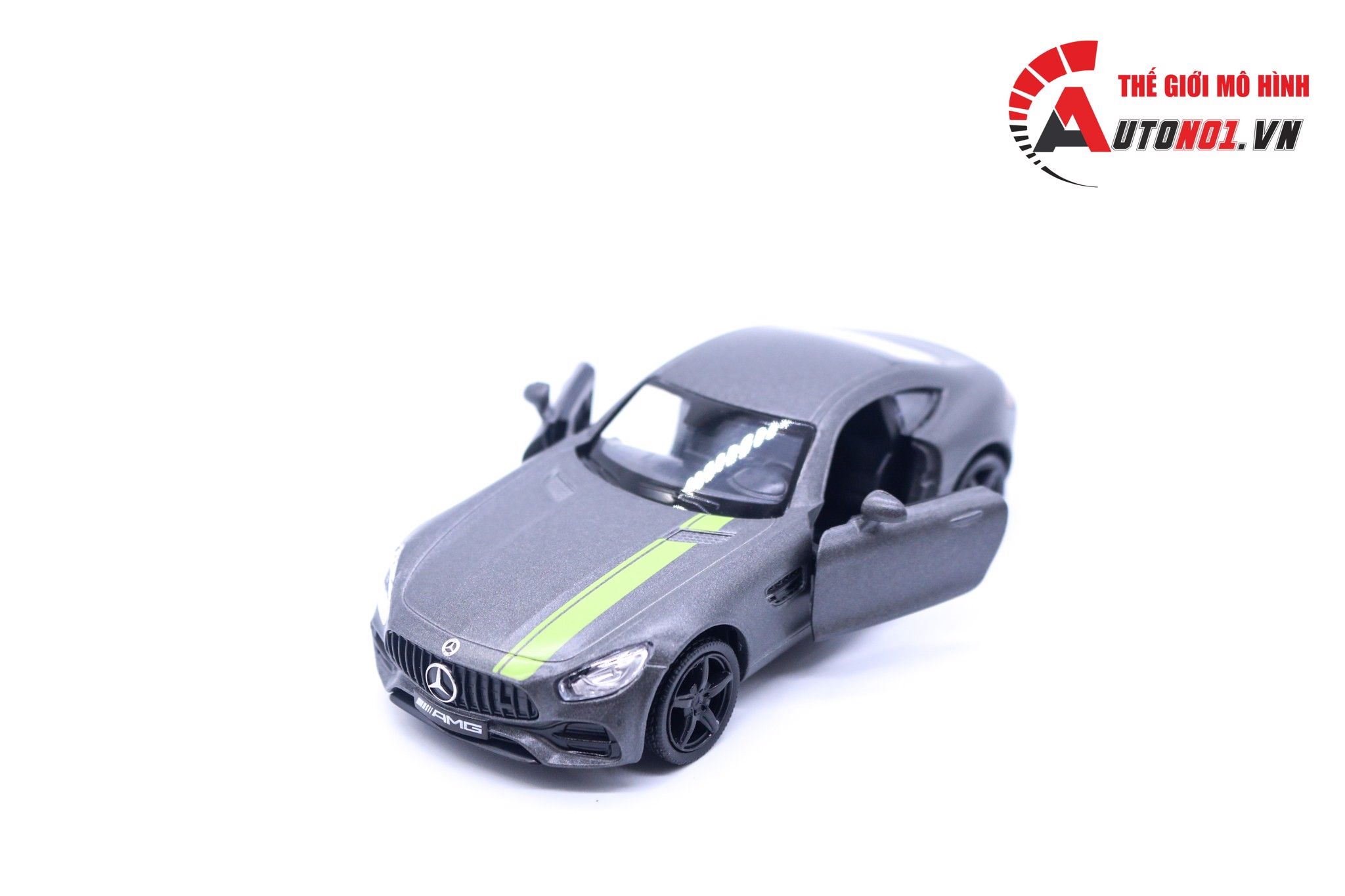 Mô hình xe Mercedes Benzs Amg Gts Grey 1:36 Alloy 7106