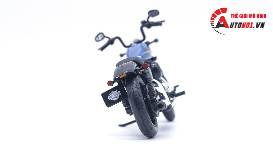 Mô hình Harley Davidson 2022 Forty Eight Special blue 1:18 Maisto MT019
