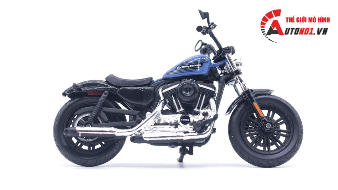 Mô hình Harley Davidson 2022 Forty Eight Special blue 1:18 Maisto MT019