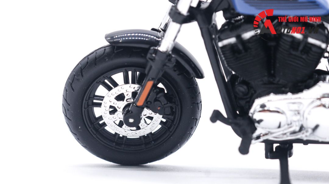 Mô hình Harley Davidson 2022 Forty Eight Special blue 1:18 Maisto MT019