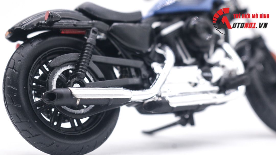 Mô hình Harley Davidson 2022 Forty Eight Special blue 1:18 Maisto MT019