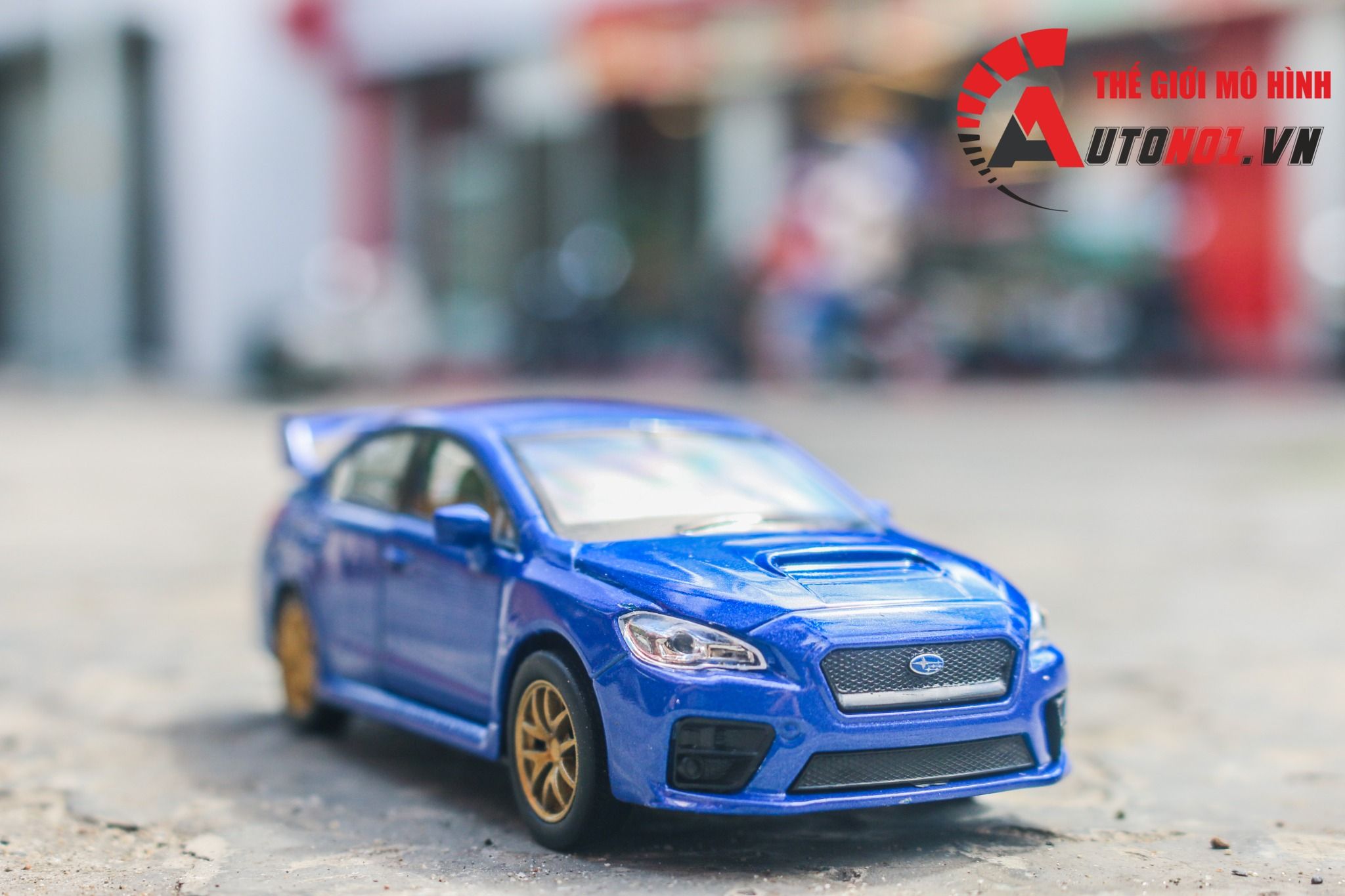 Mô hình xe Subaru Impreza WRX STI 1:36 Welly OT469