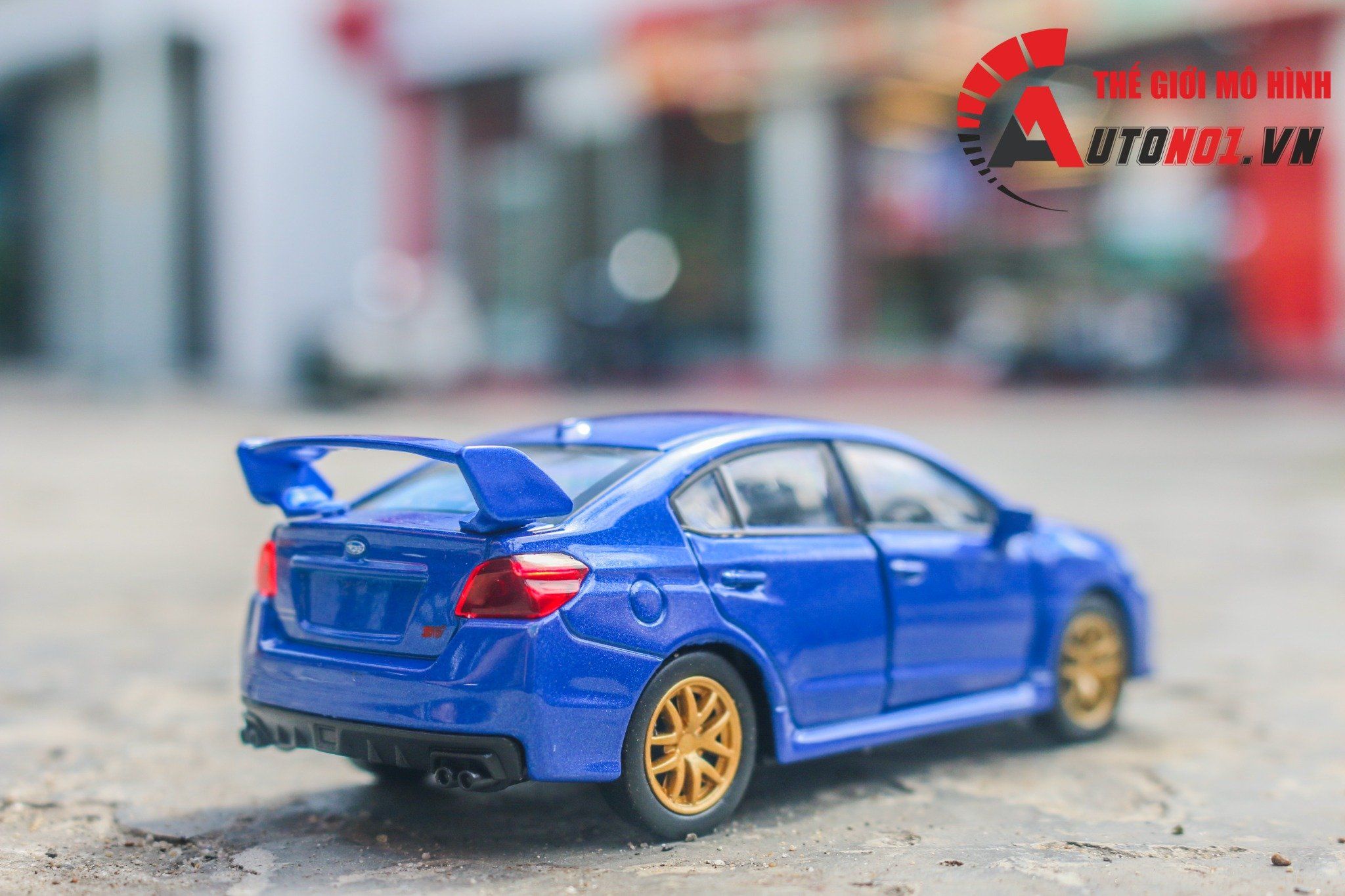 Mô hình xe Subaru Impreza WRX STI 1:36 Welly OT469