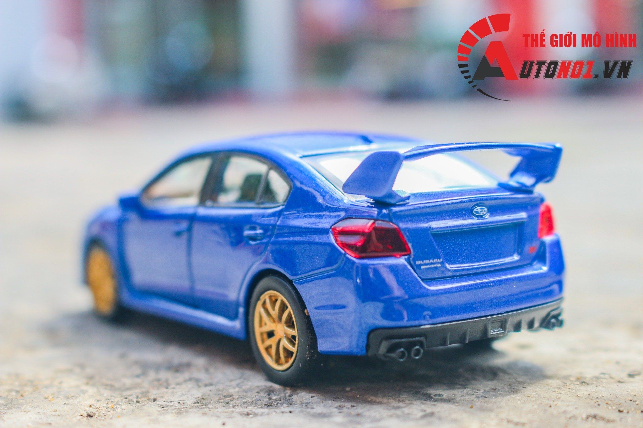Mô hình xe Subaru Impreza WRX STI 1:36 Welly OT469