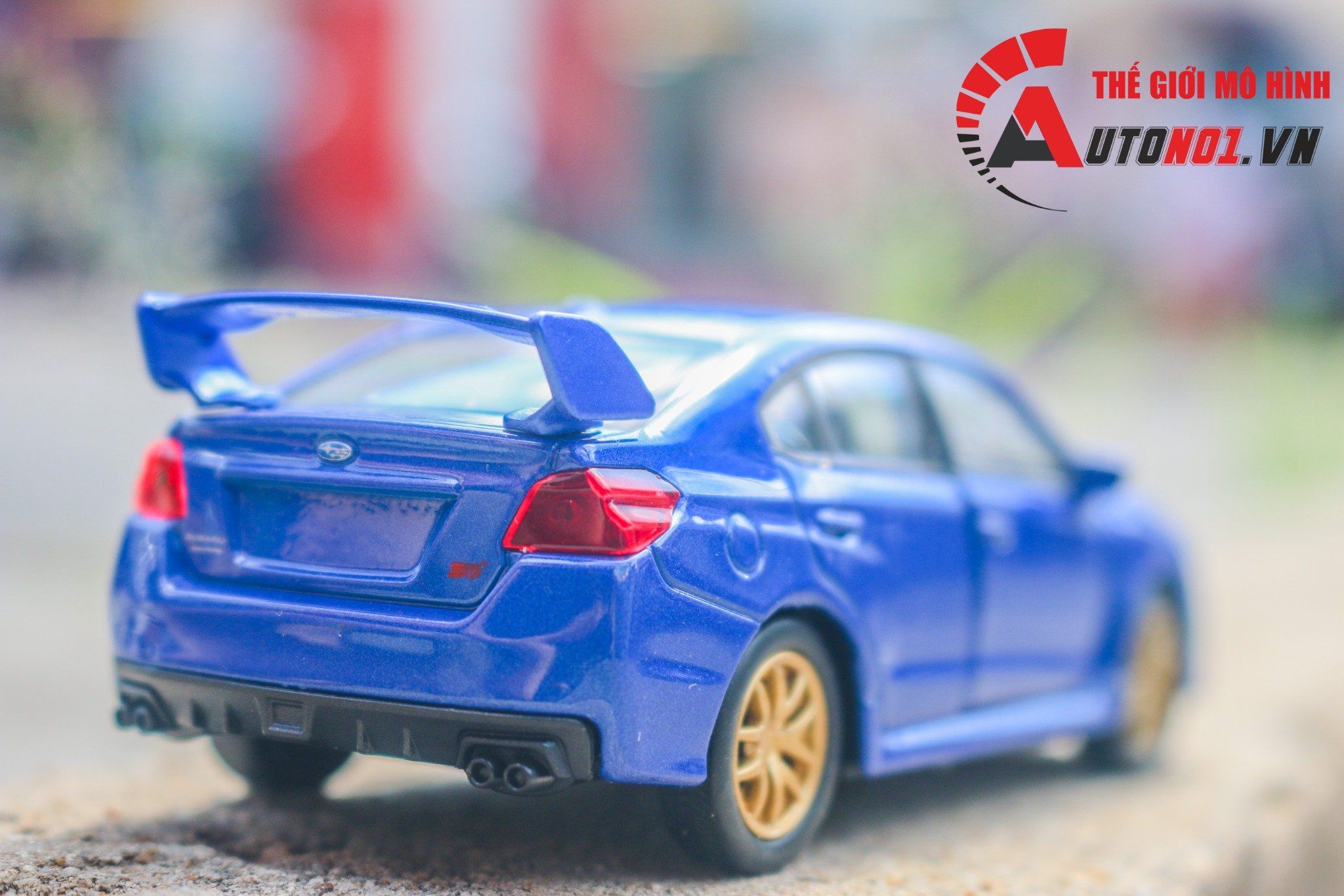 Mô hình xe Subaru Impreza WRX STI 1:36 Welly OT469