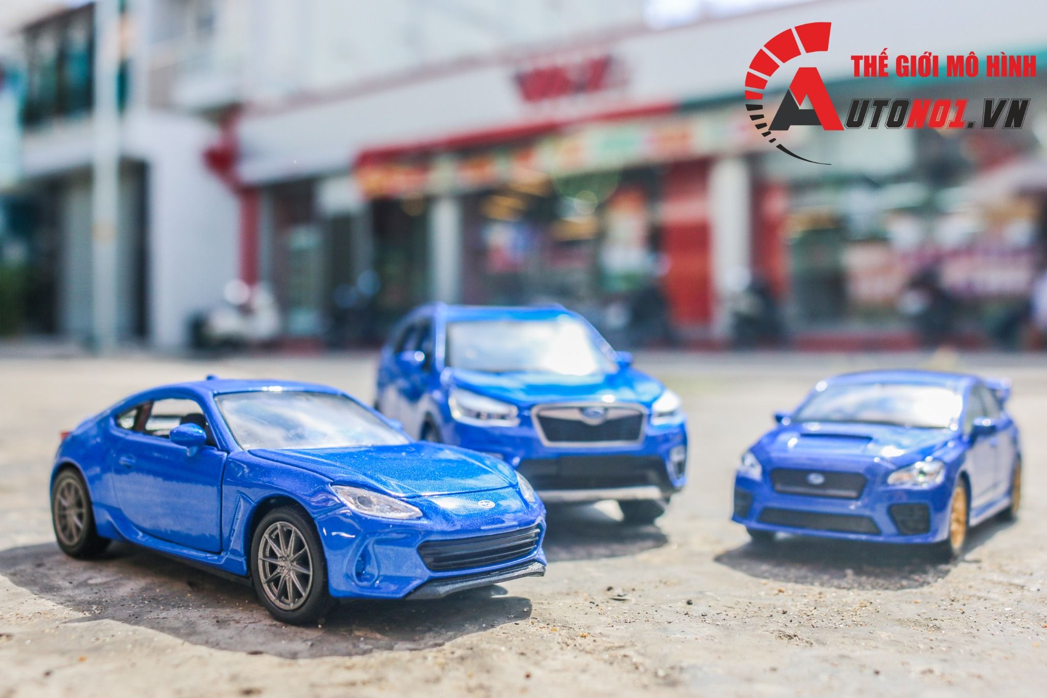 Mô hình xe Subaru Impreza WRX STI 1:36 Welly OT469
