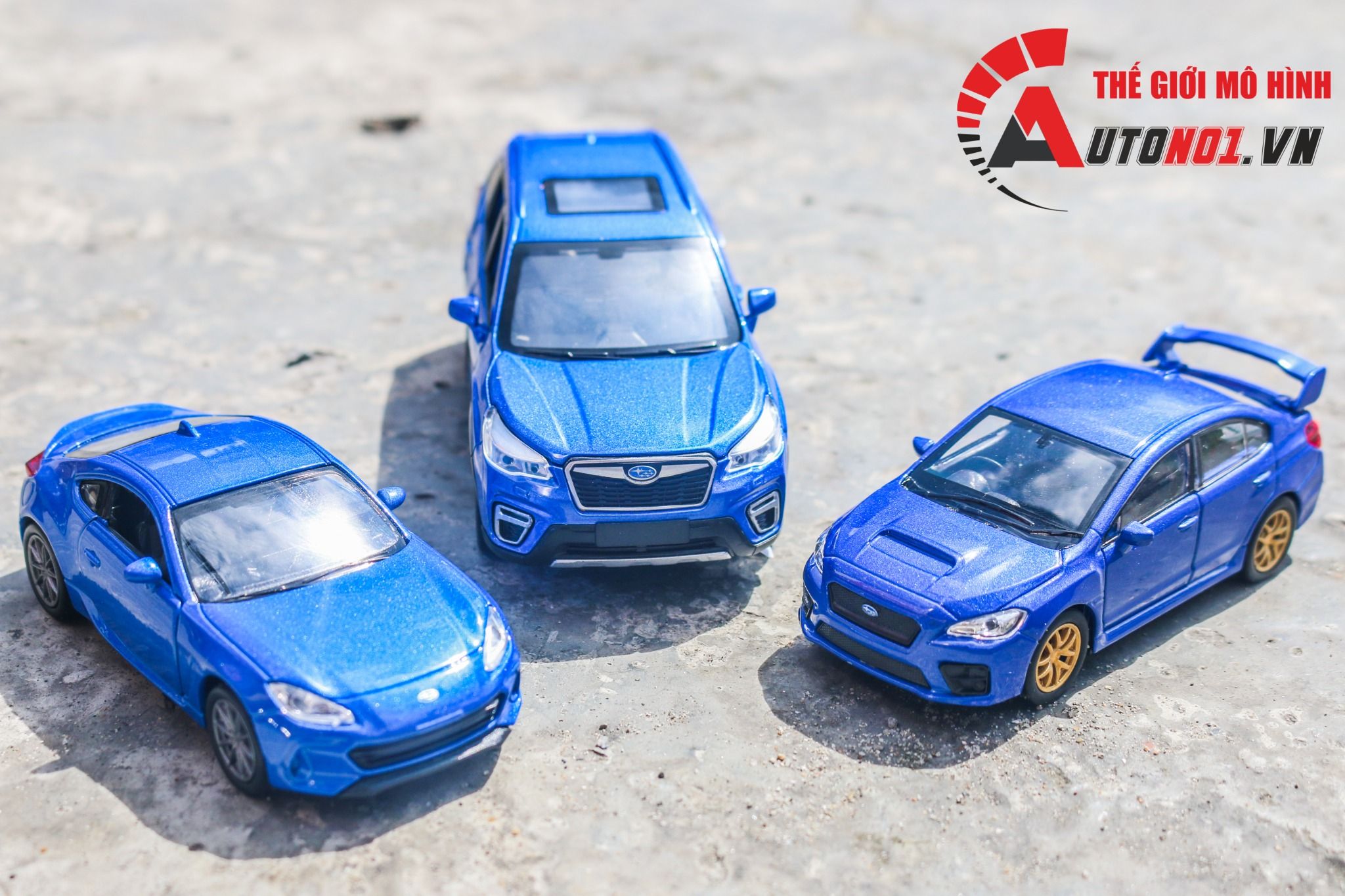 Mô hình xe Subaru BRZ Blue 1:36 Welly 8211