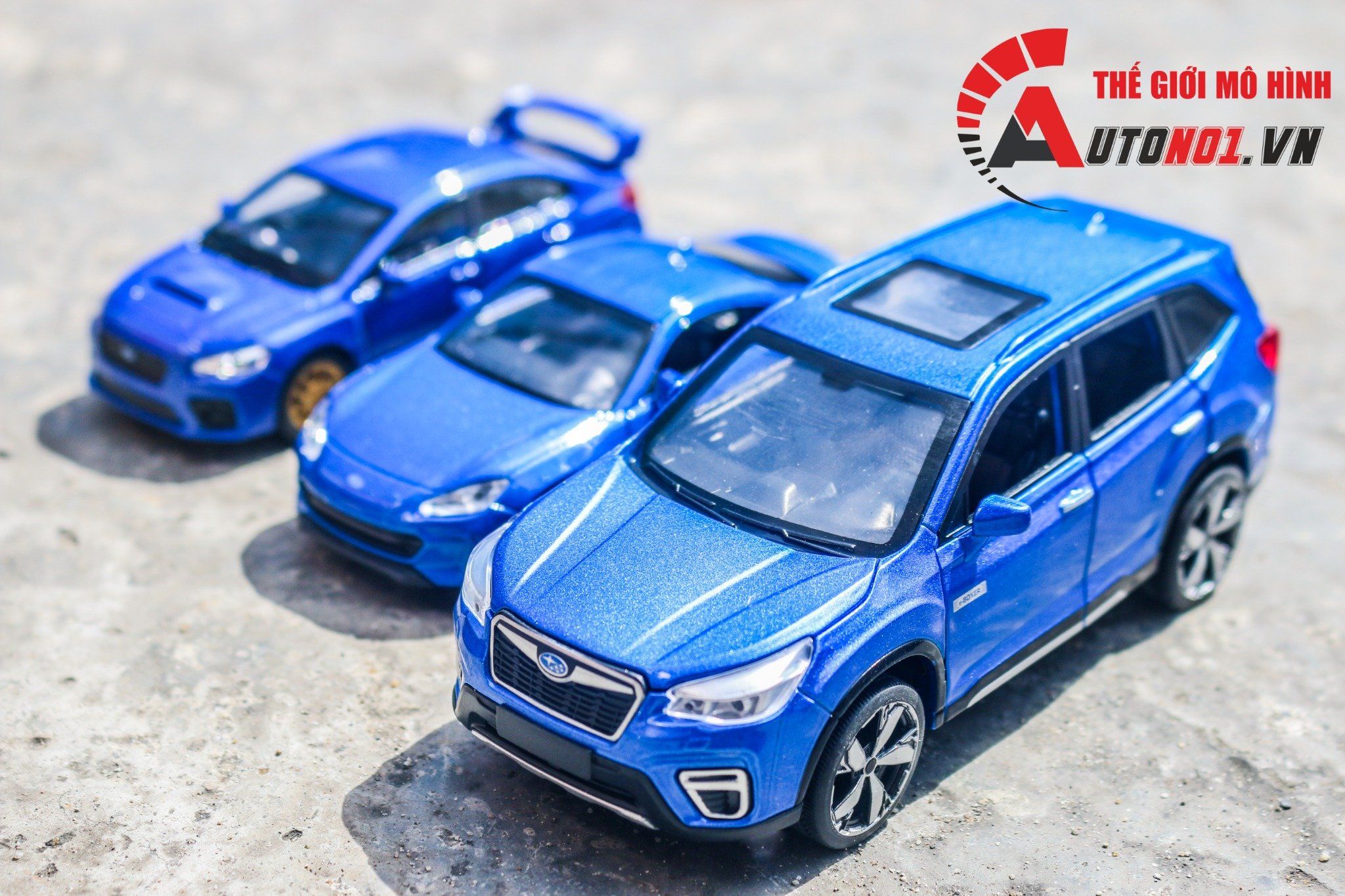 Mô hình xe Subaru Impreza WRX STI 1:36 Welly OT469