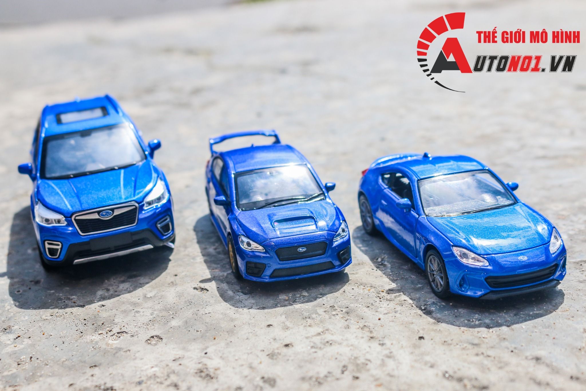 Mô hình xe Subaru BRZ Blue 1:36 Welly 8211