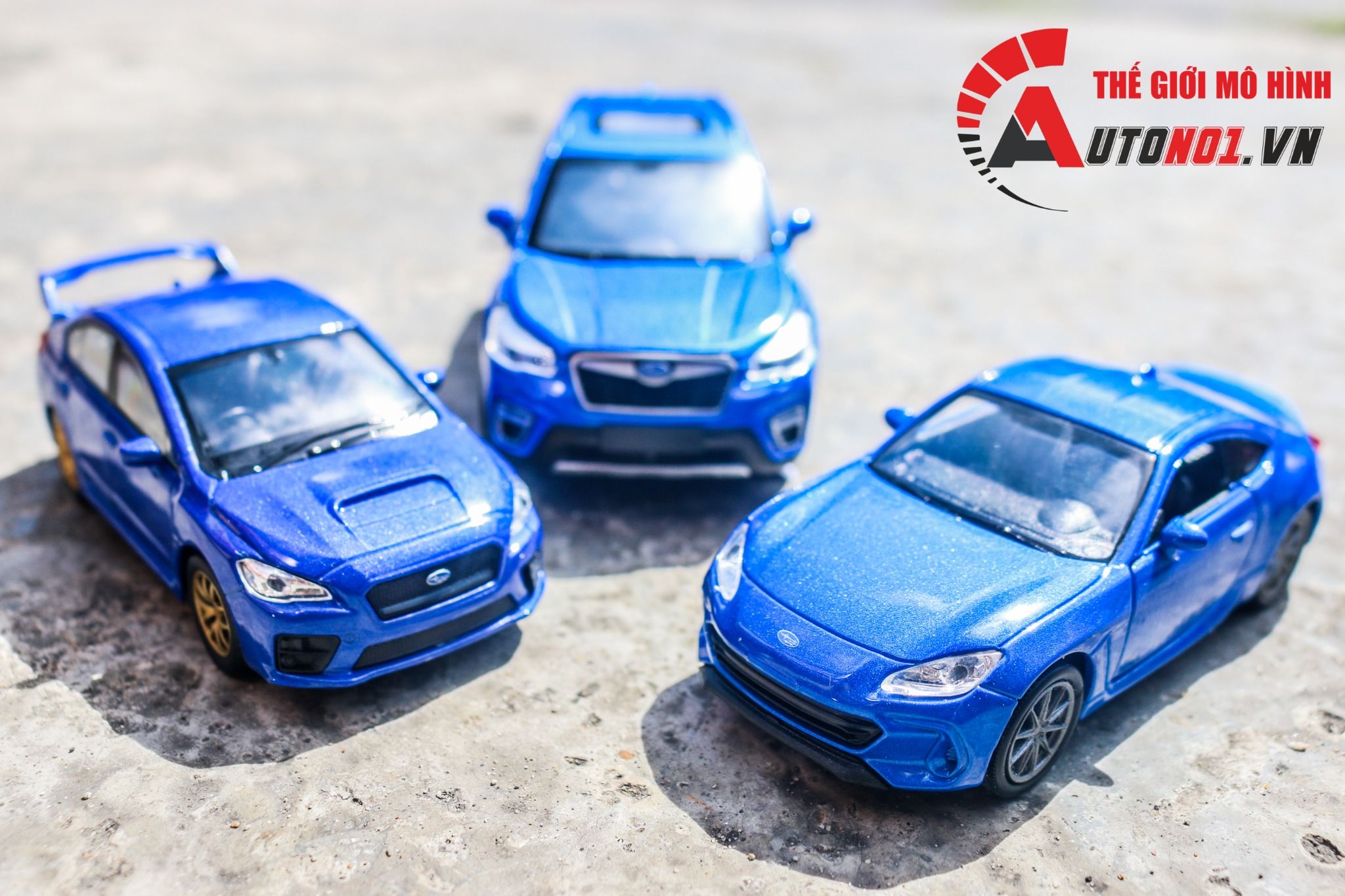 Mô hình xe Subaru BRZ Blue 1:36 Welly 8211
