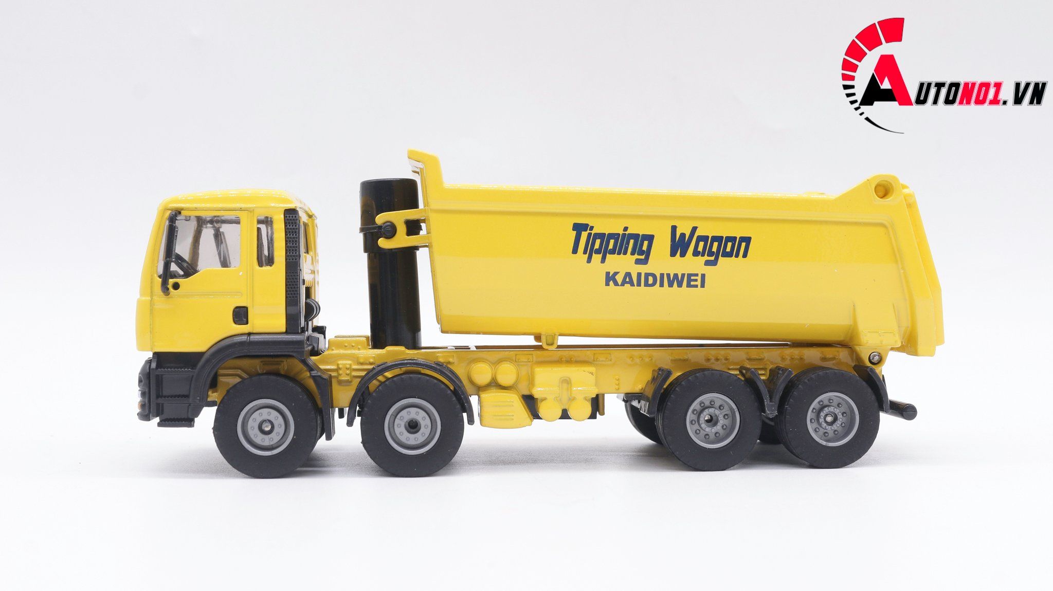  Mô hình xe tải tự đổ bằng kim loại tỉ lệ 1:50 KDW Kaidiwei 625006 1385 