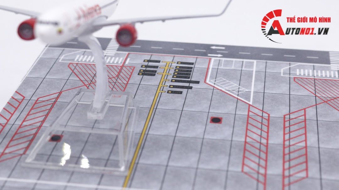 Diorama airport mô hình đường băng bãi đáp cho máy bay 16cm DR014