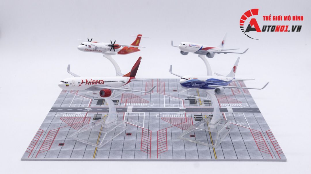  Diorama airport mô hình đường băng bãi đáp cho máy bay 16cm DR014 