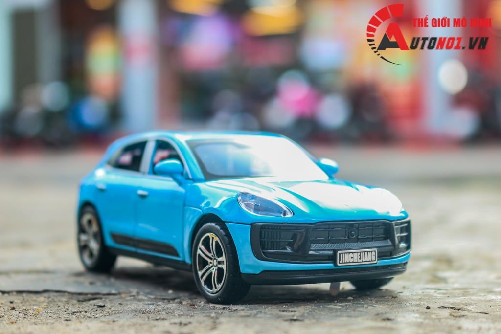 Mô hình Porsche Macan full open - có đèn - âm thanh tỉ lệ 1:32 Alloy Model OT575