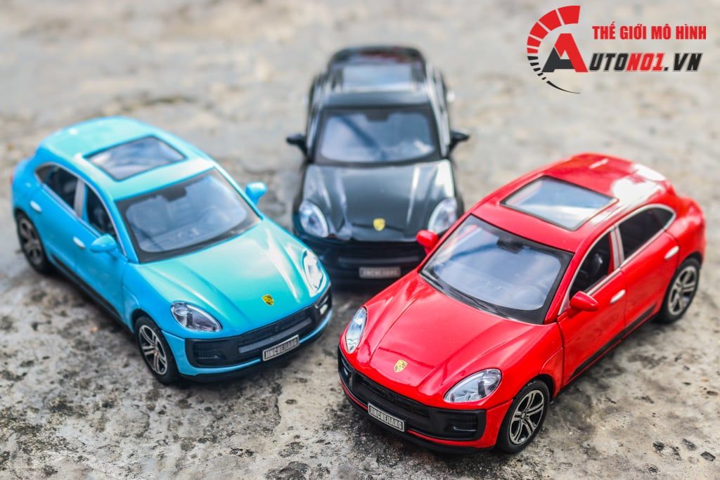 Mô hình Porsche Macan full open - có đèn - âm thanh tỉ lệ 1:32 Alloy Model OT575
