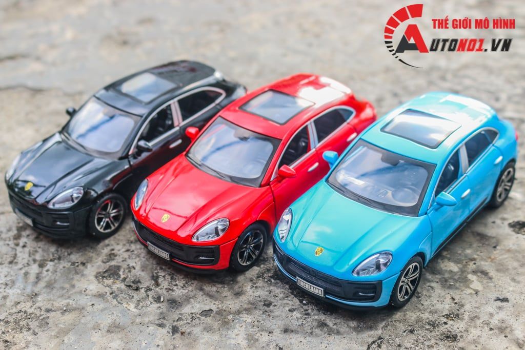 Mô hình Porsche Macan full open - có đèn - âm thanh tỉ lệ 1:32 Alloy Model OT575