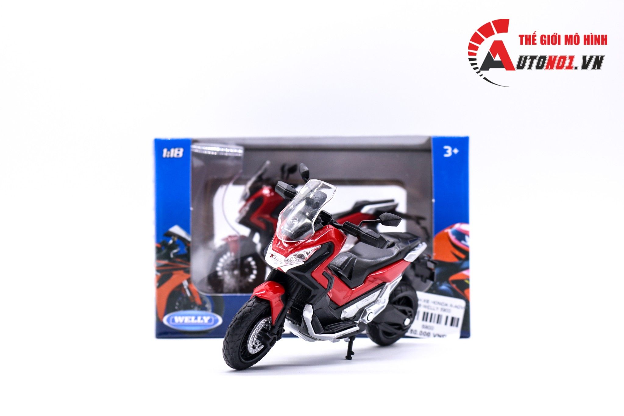  Mô hình xe Honda X-ADV 1:18 Welly 6900 