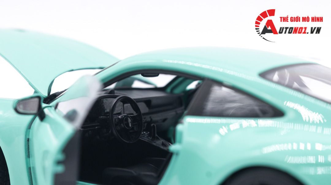 Mô hình xe Porsche 911 GT3 đánh lái được 1:24 Bburago 18-21104 GN OT059