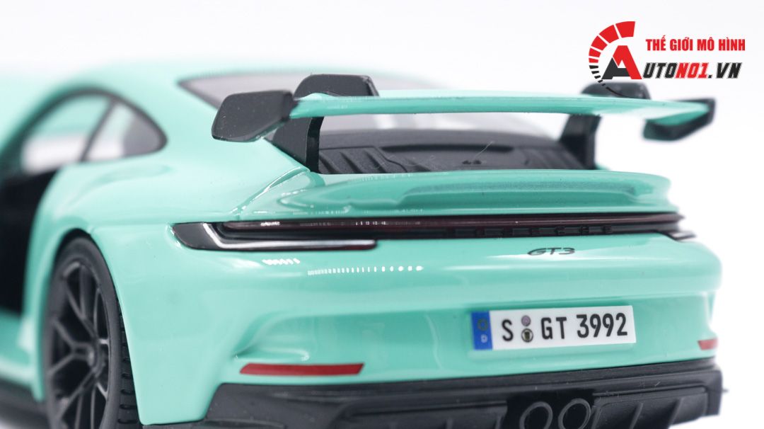 Mô hình xe Porsche 911 GT3 đánh lái được 1:24 Bburago 18-21104 GN OT059