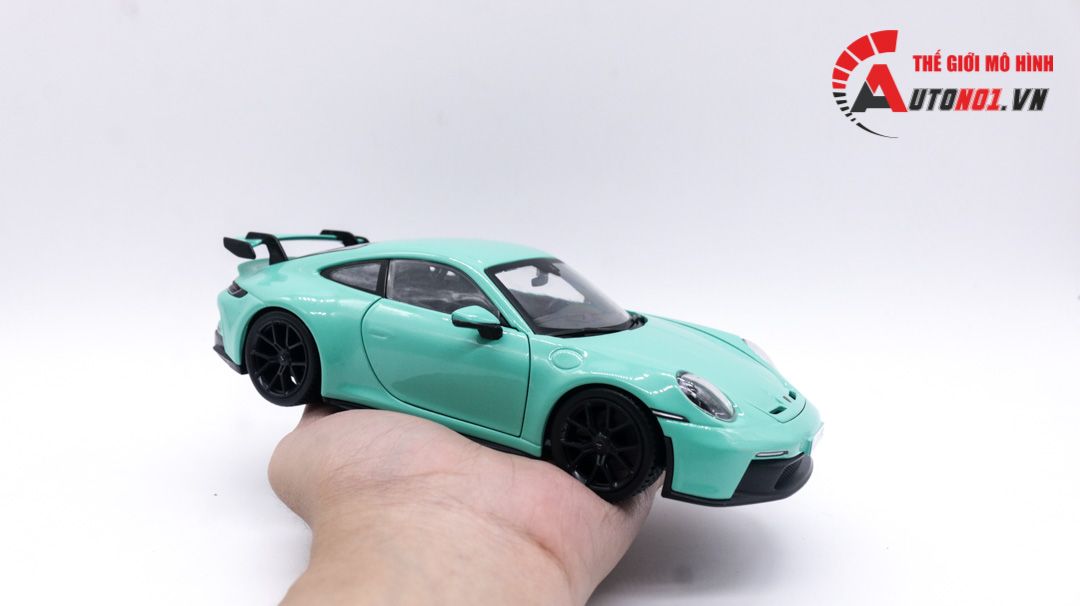 Mô hình xe Porsche 911 GT3 đánh lái được 1:24 Bburago 18-21104 GN OT059