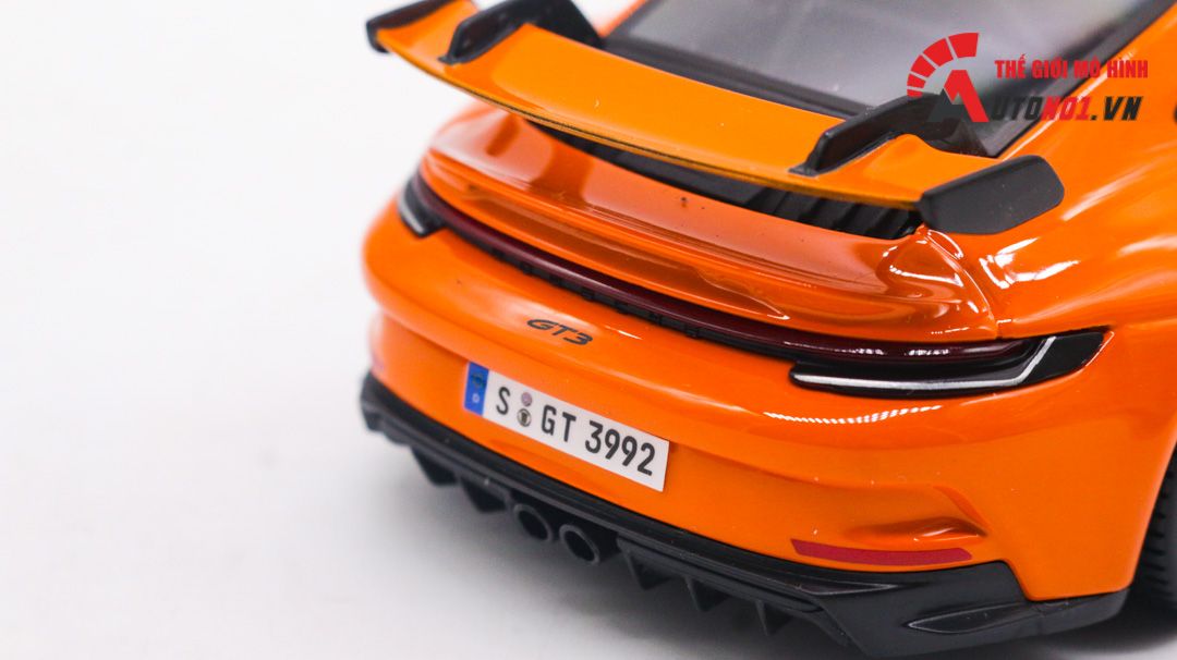 Mô hình xe Porsche 911 GT3 đánh lái được 1:24 Bburago 18-21104 GN OT059
