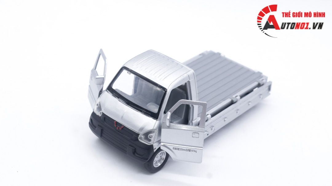 Mô hình xe tải chở hàng full kim loại tỉ lệ 1:32 CLX Toys OT100