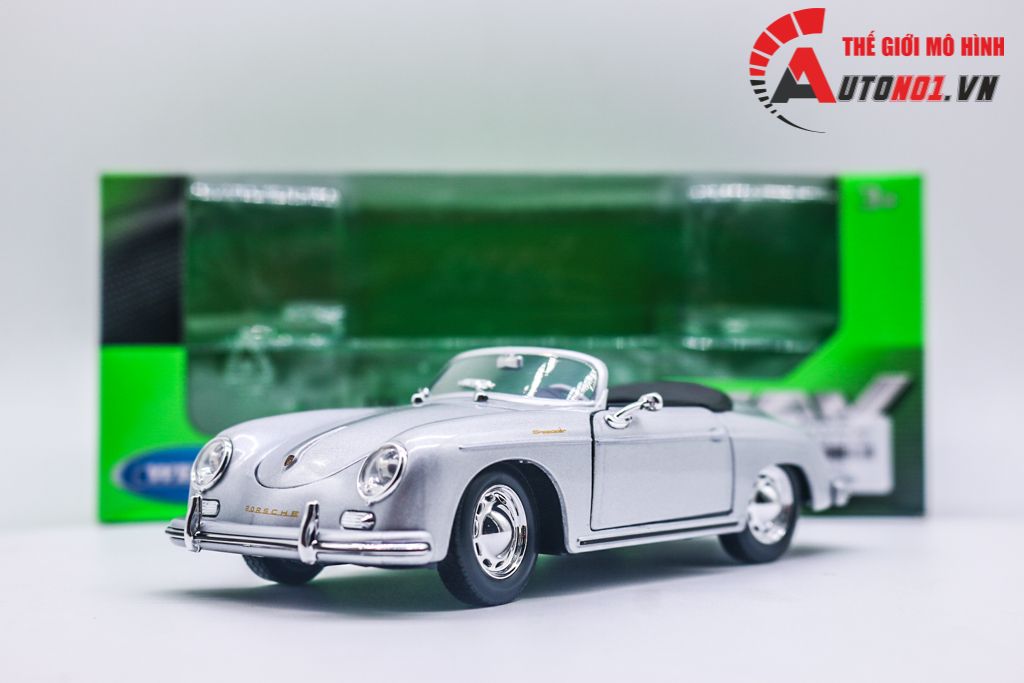 Mô hình xe Porsche 356A Speedster tỉ lệ 1:24 Welly OT24027
