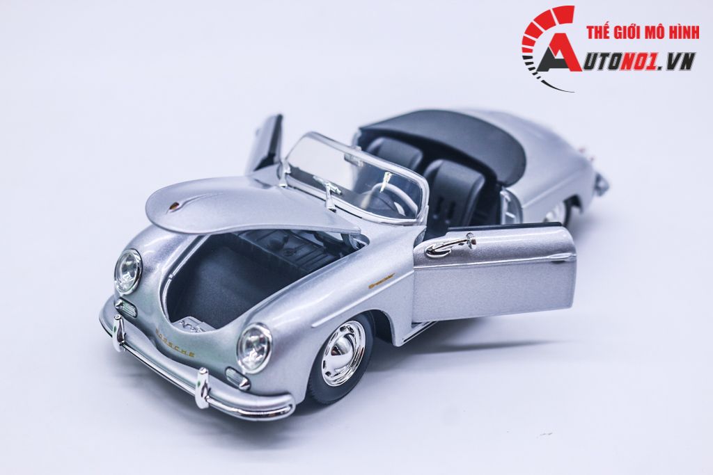Mô hình xe Porsche 356A Speedster tỉ lệ 1:24 Welly OT24027