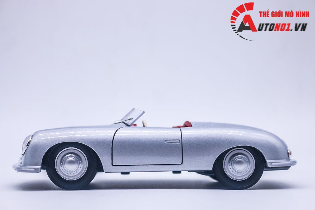 Mô hình xe Porsche 356 1948 No.1 Roadster đánh lái được tỉ lệ 1:24 Welly OT24028