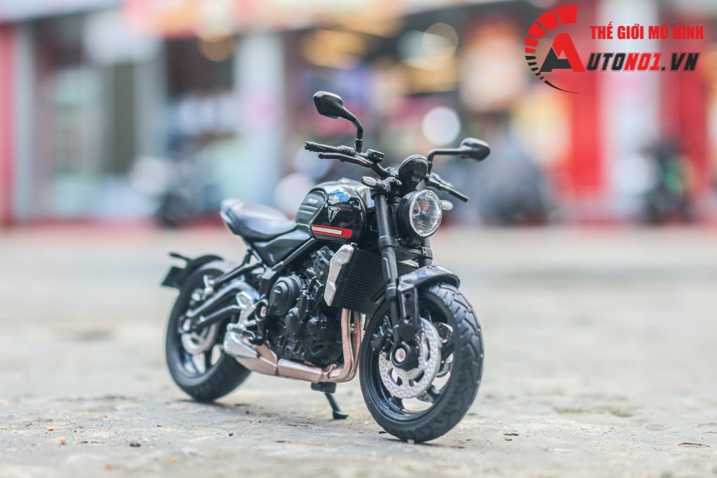 Mô hình xe Triumph Trident 660 1:18 Welly MT18001