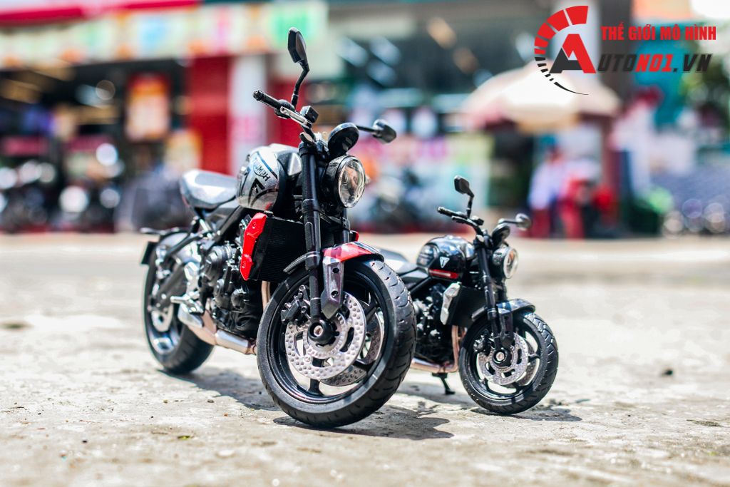 Mô hình xe Triumph Trident 660 1:18 Welly MT18001