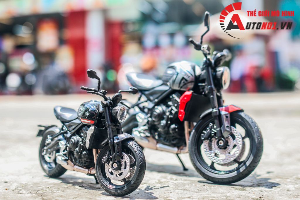 Mô hình xe Triumph Trident 660 1:18 Welly MT18001