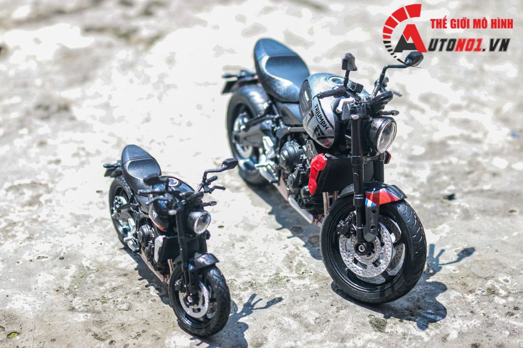 Mô hình xe Triumph Trident 660 1:18 Welly MT18001