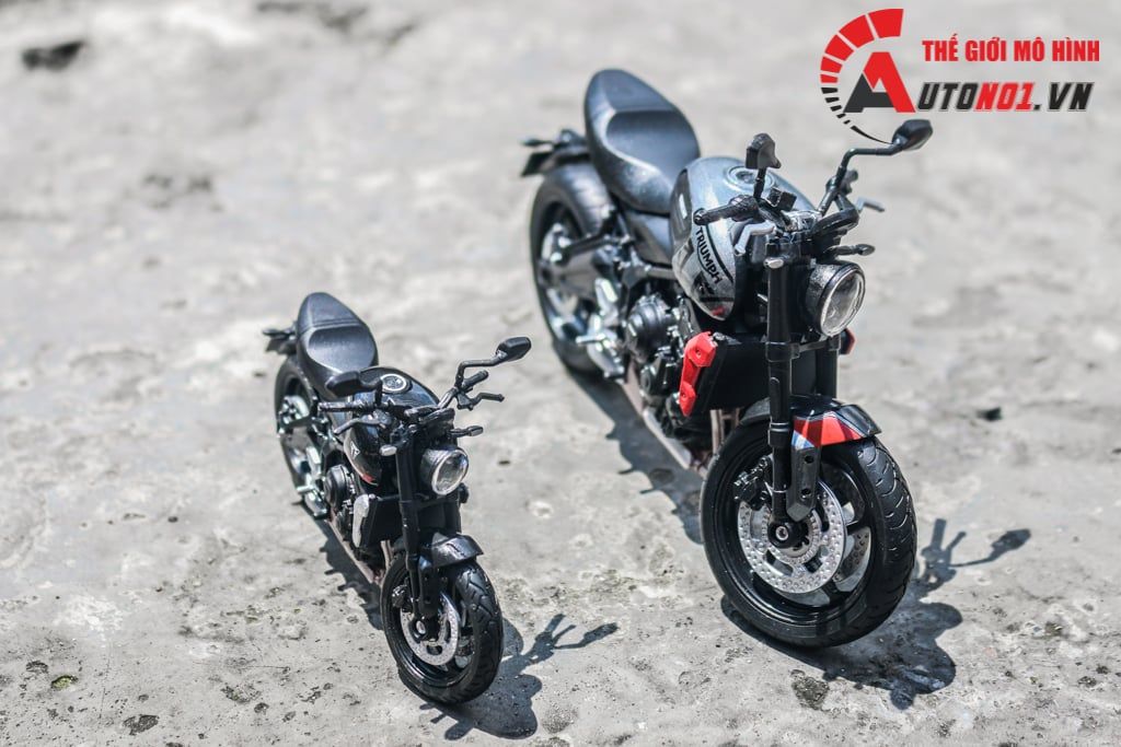 Mô hình xe Triumph Trident 660 1:18 Welly MT18001