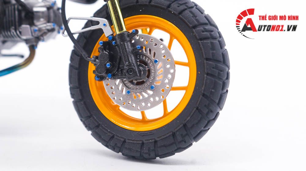 Mô hình xe cao cấp Honda Monkey 125 Repsol tỉ lệ 1:12 Autono1 D119B