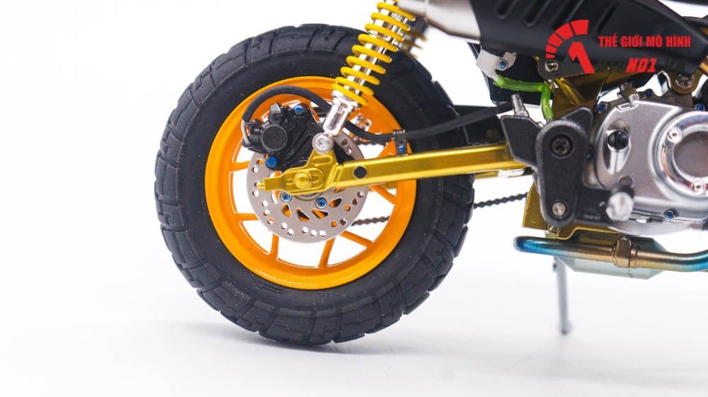 Mô hình xe cao cấp Honda Monkey 125 Repsol tỉ lệ 1:12 Autono1 D119B