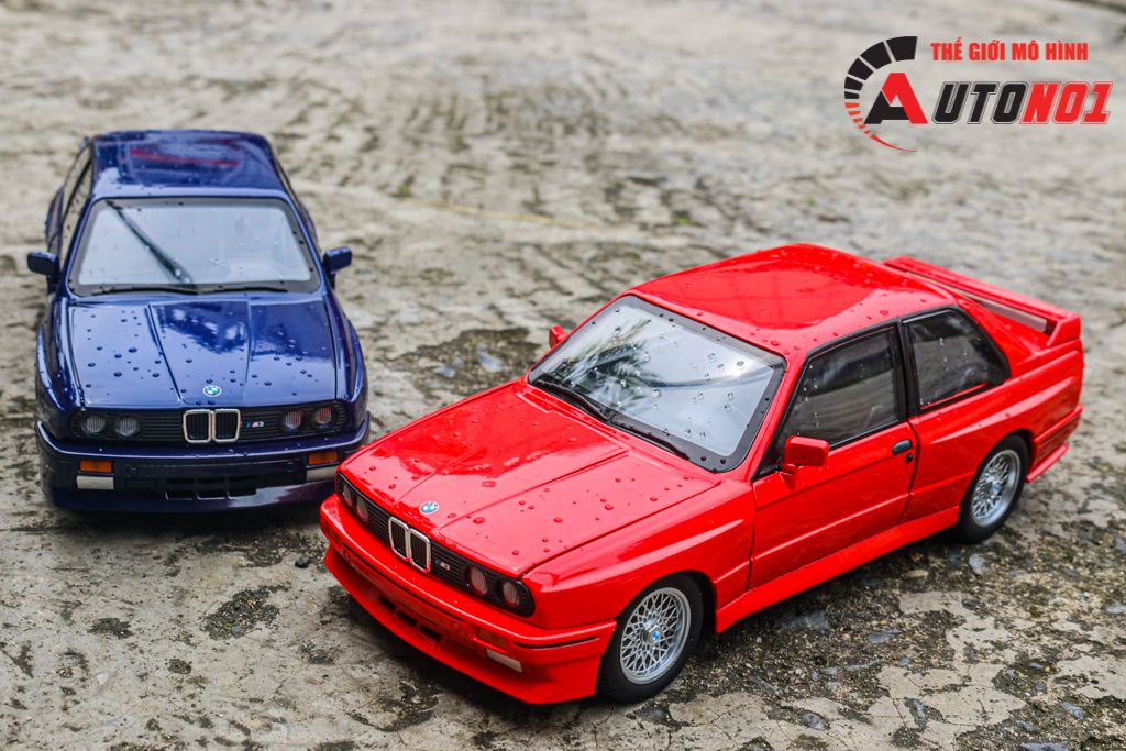 Mô hình xe BMW M3 E30 full open - có đèn - âm thanh tỉ lệ 1:24 JinliFang OT24035