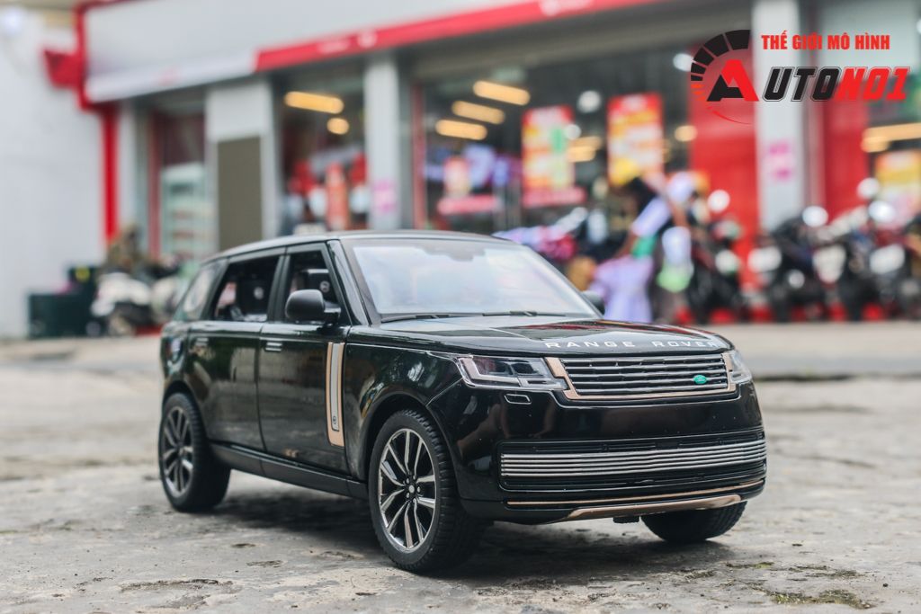 Mô hình xe Land Rover Range Rover SV2022 full open - có đèn - âm thanh tỉ lệ 1:24 Alloy Model OT24044