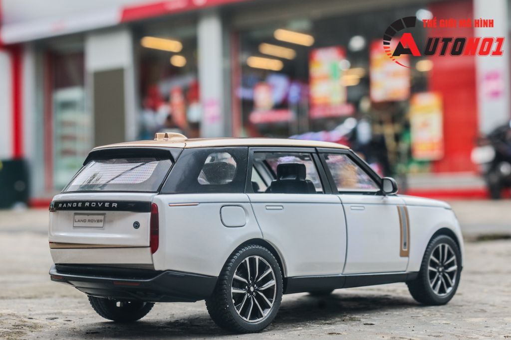 Mô hình xe Land Rover Range Rover SV2022 full open - có đèn - âm thanh tỉ lệ 1:24 Alloy Model OT24044