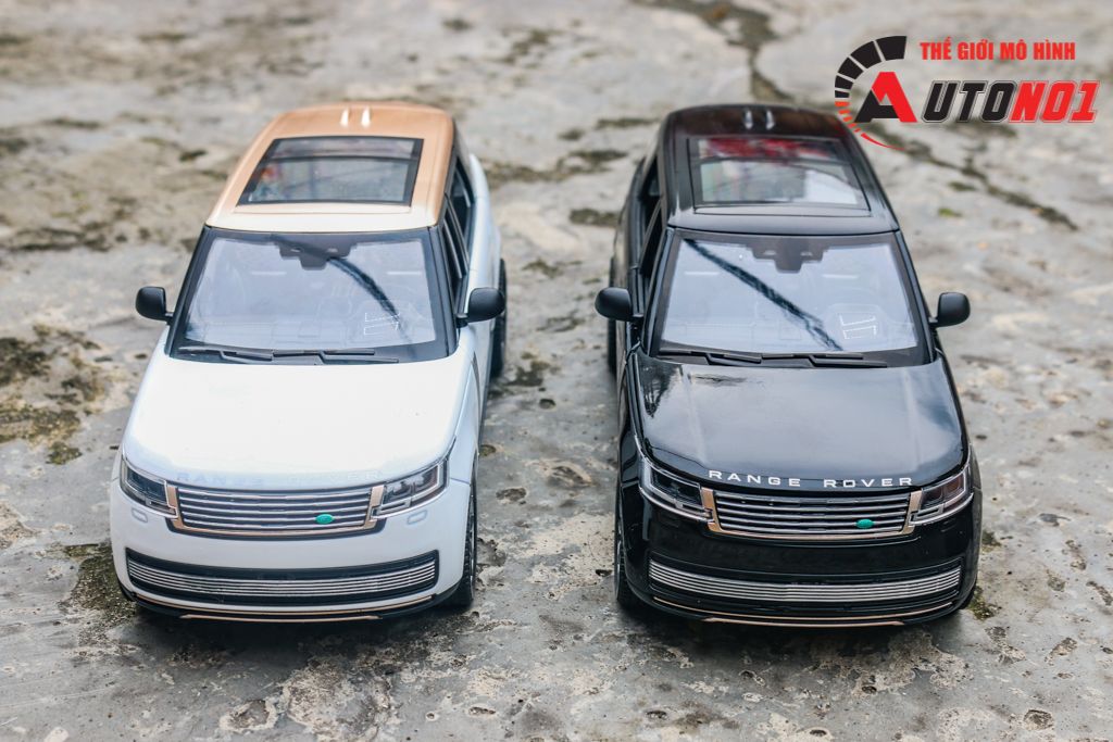 Mô hình xe Land Rover Range Rover SV2022 full open - có đèn - âm thanh tỉ lệ 1:24 Alloy Model OT24044