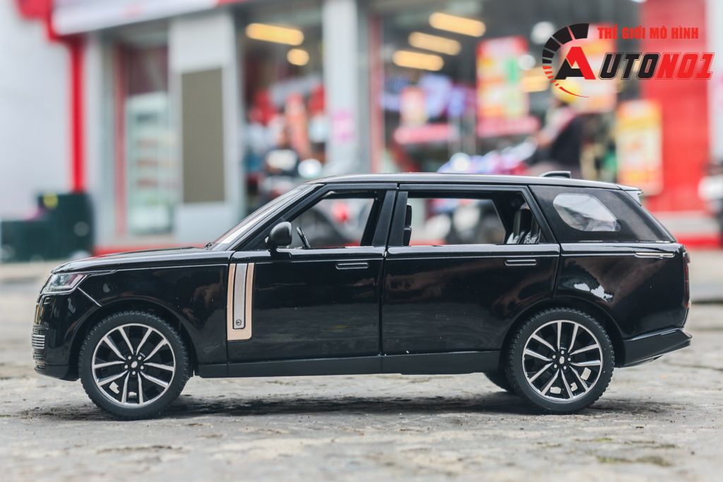 Mô hình xe Land Rover Range Rover SV2022 full open - có đèn - âm thanh tỉ lệ 1:24 Alloy Model OT24044
