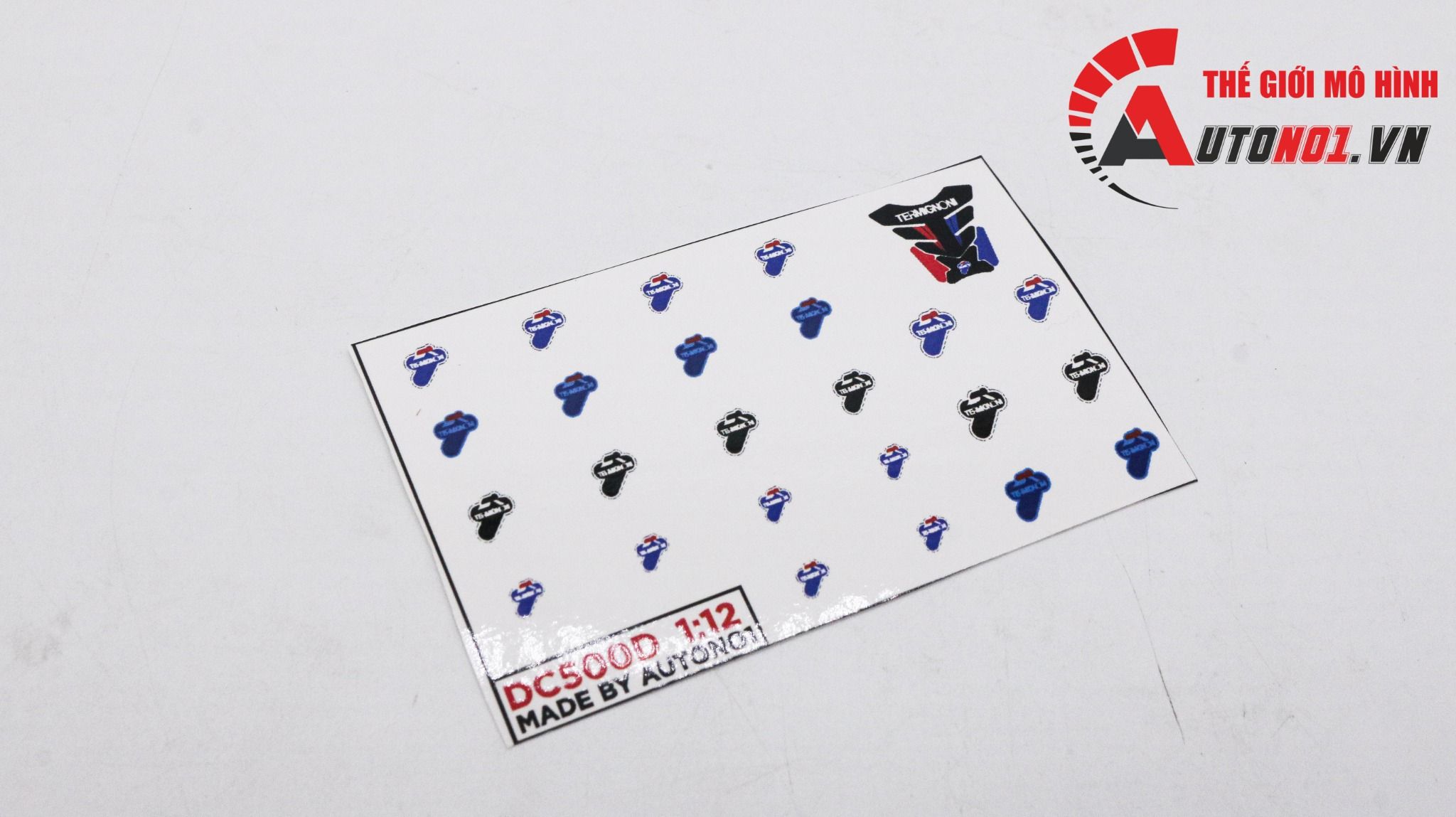  Decal nước Termignoni 1:12 Autono1 DC500D 