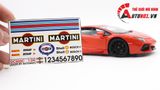  Decal nước Martini Racing 1:24 Autono1 DC502c 