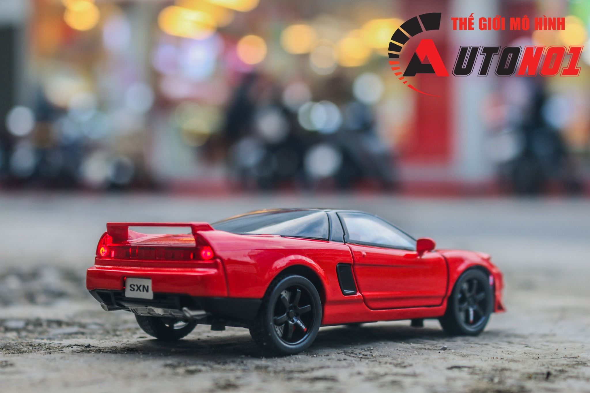Mô hình xe Honda NSX full open - đánh lái tỉ lệ 1:32 Alloy Model OT32008