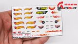  Decal nước Decal nước Ho twheels JEGS1:64 Autono1 DC503i 