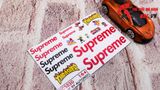  Decal nước trang trí Supreme Thrasher dán mọi nền màu cho xe mô hình tỉ lệ 1:64 DC503 